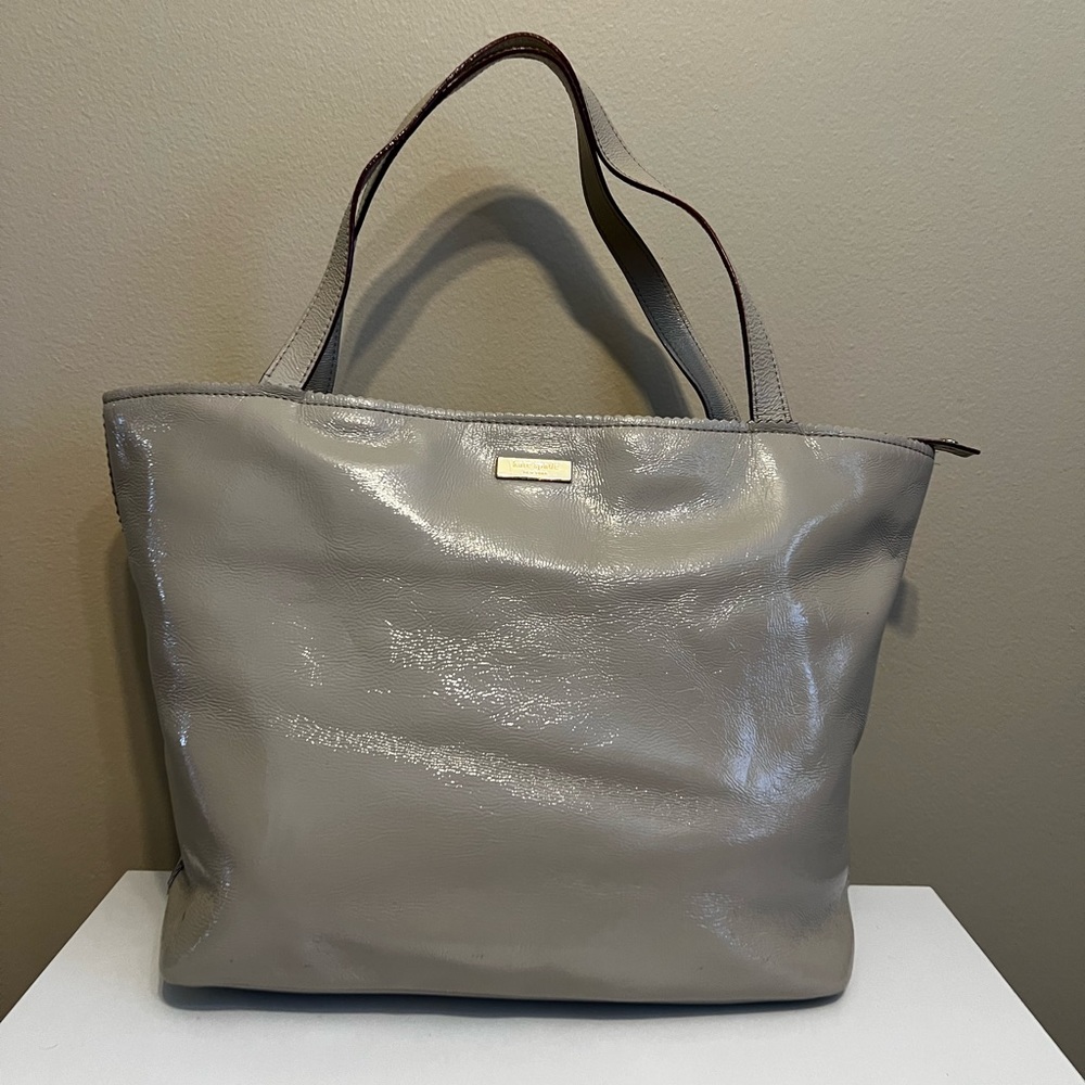 Kate Spade Gray Tote Bag - Picture 5 of 14
